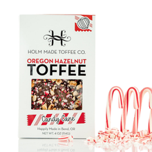 Load image into Gallery viewer, {Holiday Seasonal} Candy Cane - Oregon Hazelnut Toffee
