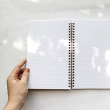 Load image into Gallery viewer, Forest Fern Spiral Bound Notebook: Lined
