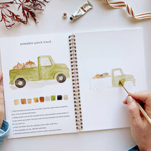 Load image into Gallery viewer, Autumn watercolor workbook
