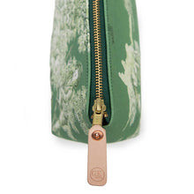 Load image into Gallery viewer, Emerald Toile Travel Clutch
