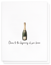 Load image into Gallery viewer, Beginning Of Your Forever, Wedding Greeting Card
