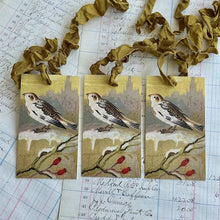 Load image into Gallery viewer, Beautiful Gift Tags, Hang Tags - Yellow Bird pkg/3
