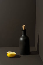 Load image into Gallery viewer, Handmade Stoneware Olive Oil Dispenser | Jazz 21 oz: Matte White
