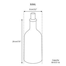 Load image into Gallery viewer, Handmade Stoneware Olive Oil Dispenser | Jazz 21 oz: Matte White
