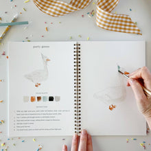 Load image into Gallery viewer, Celebrate watercolor workbook
