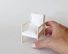 Load image into Gallery viewer, Modern Dollhouse Armchair: Terra Cotta
