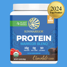 Load image into Gallery viewer, Warrior Blend Chocolate Protein - Pea Protein Powder: 375g
