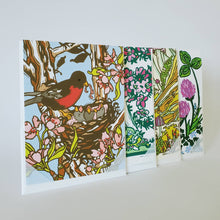 Load image into Gallery viewer, Icelandic Poppies Floral Blank Note Card / Fine Art Card
