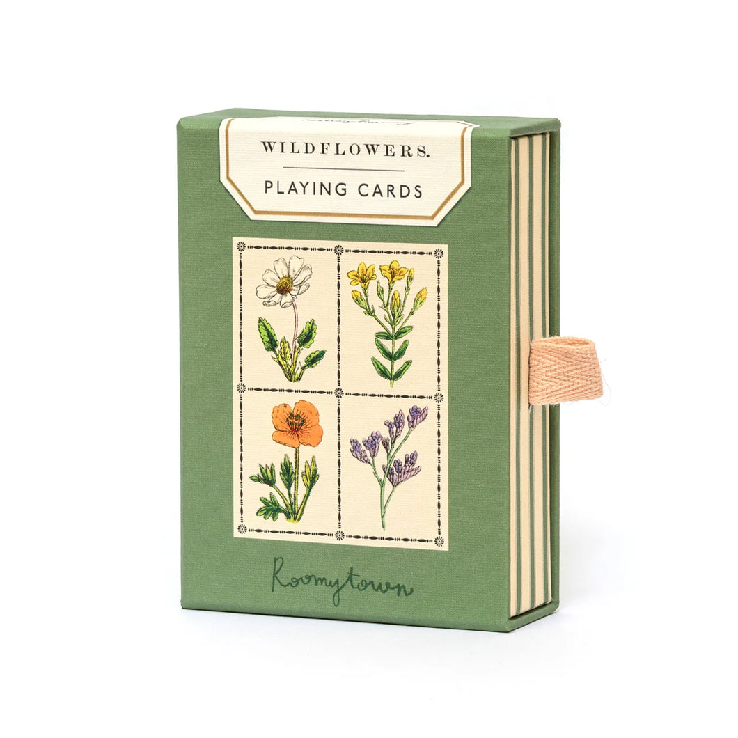 Roomytown - Wildflowers Single Playing Cards