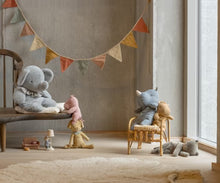 Load image into Gallery viewer, Maileg - Plush Sleeping Kitten - Grey

