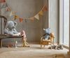 Maileg - Plush Sleeping Kitten - Grey