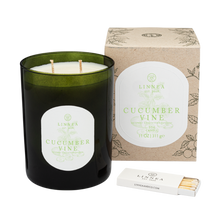 Load image into Gallery viewer, Linnea Cucumber Vine Large  2 Wick Candle
