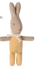 Load image into Gallery viewer, Maileg My Rabbit Mini in Red, Blue and Yellow check
