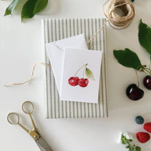 Load image into Gallery viewer, Cherry mini enclosure notecard
