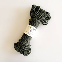 Load image into Gallery viewer, Flax &amp; Twine 5mm Brenn Twisted Cotton Rope: Parchment
