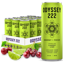 Load image into Gallery viewer, Cherry Lime 222mg Sparkling Mushroom Energy
