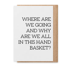 Load image into Gallery viewer, Hand Basket - Greeting Card
