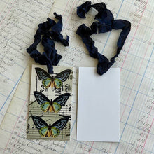 Load image into Gallery viewer, Beautiful Gift Tags, Hang Tags - Butterfly pkg/3
