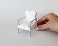 Load image into Gallery viewer, Modern Dollhouse Armchair: Terra Cotta
