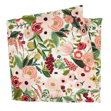 Load image into Gallery viewer, Aromatherapy Large Heat &amp; Cold Wrap: Cream + Pink Floral / Lavender
