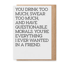 Load image into Gallery viewer, Friend - Greeting Card
