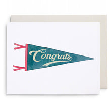 Load image into Gallery viewer, Congrats Pennant Greeting Card
