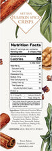 Load image into Gallery viewer, Artisan Crisps - Pumpkin Spice
