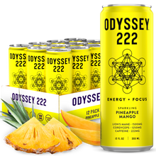 Load image into Gallery viewer, Pineapple Mango 222mg Sparkling Mushroom Energy
