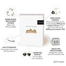 Load image into Gallery viewer, Thanks For Raising Me | Mother&#39;s Father&#39;s Day Card: 4.25 X 5.5 INCHES
