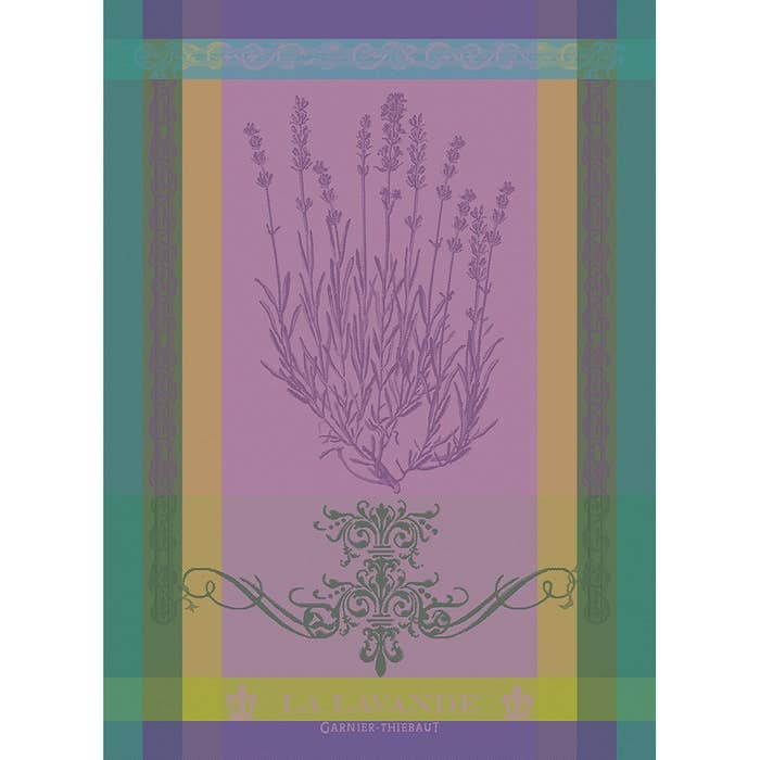 Lavande Mauve Kitchen Towel: Mauve / 22
