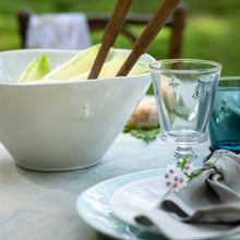 Load image into Gallery viewer, Bee Ceramic Serving Bowl: Ecru
