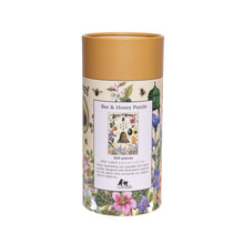 Load image into Gallery viewer, Bees &amp; Honey Puzzle – 500 Pc Tube with Vintage Illustrations

