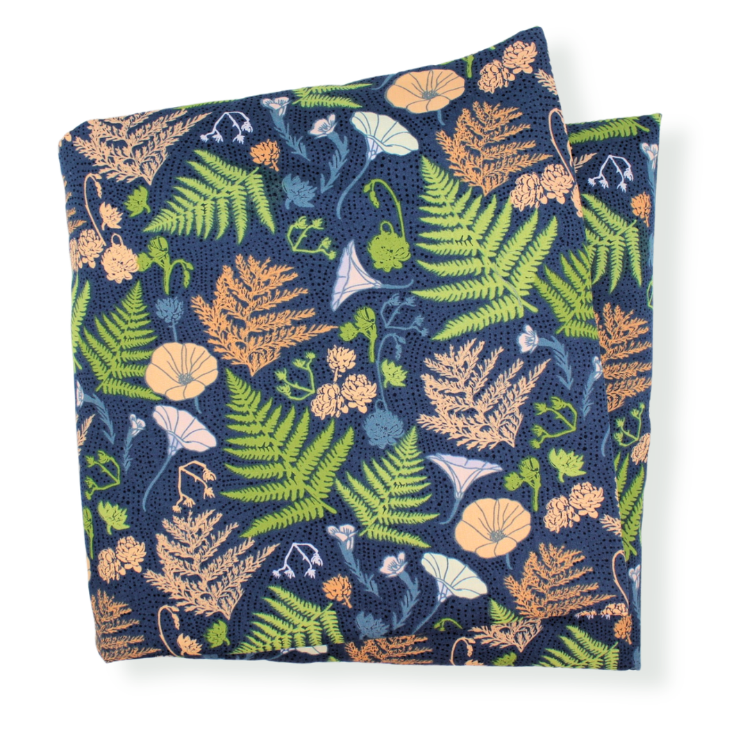 Aromatherapy Large Heat & Cold Wrap: 405 | Navy Fern / Lavender