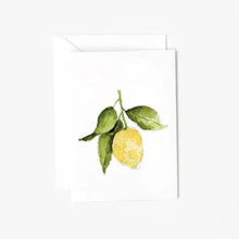 Load image into Gallery viewer, Lemon mini enclosure notecard
