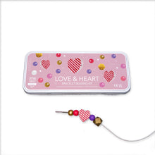 Load image into Gallery viewer, Love &amp; Hearts Bracelet Bead Kit
