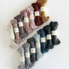 Load image into Gallery viewer, Flax &amp; Twine 5mm Brenn Twisted Cotton Rope: Parchment
