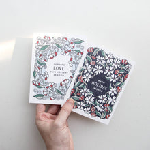 Load image into Gallery viewer, There Are No Words - Violet Sympathy Card: Clear Sleeve
