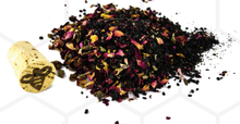 Load image into Gallery viewer, Layered Soaking Bath Salts - Bee Restored - 2 oz Glass Vial
