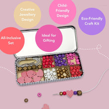 Load image into Gallery viewer, Love &amp; Hearts Bracelet Bead Kit
