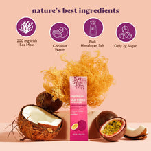 Load image into Gallery viewer, Passionfruit Sea Moss Refresher Drink - 16 Stick Pk Pouch
