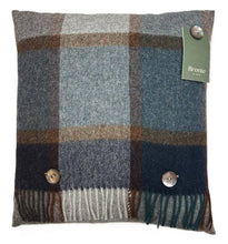 Load image into Gallery viewer, Pateley Damson Throw and Pillow - Merino Lambswool,: Pateley Damson / Throw
