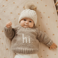 Load image into Gallery viewer, Hi. Pebble Crew Neck Sweater Baby &amp; Toddler: 6-12 months
