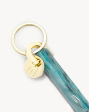 Load image into Gallery viewer, Bar Keychain in Jadeite - Gold
