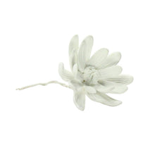 Load image into Gallery viewer, Bone China Curled Magnolia Flower - White
