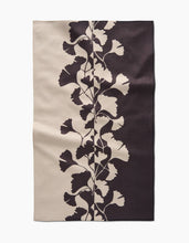 Load image into Gallery viewer, Midnight Ginkgo Tea Towel
