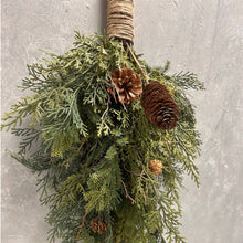 Load image into Gallery viewer, Real Touch Mixed Cedar Drop 28"
