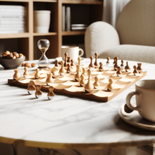 Load image into Gallery viewer, Chess Set Wobble Modern Game Home Decor Umbra

