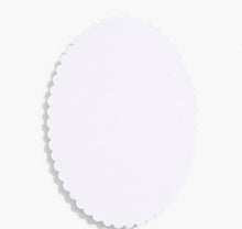 Load image into Gallery viewer, Archived Oval Scallop 4Bar Cards Bulk Pack (100 Pack): SF Softwhite
