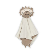 Load image into Gallery viewer, Lion-organic Baby Lovey Security Blanket Cuddle Cloth: Natural
