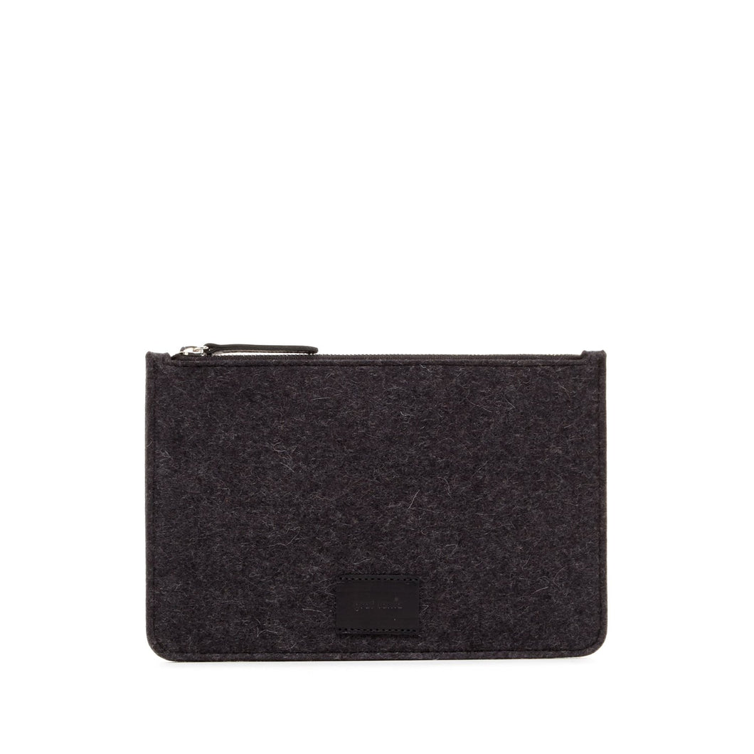 Flat Pouch -  Charcoal